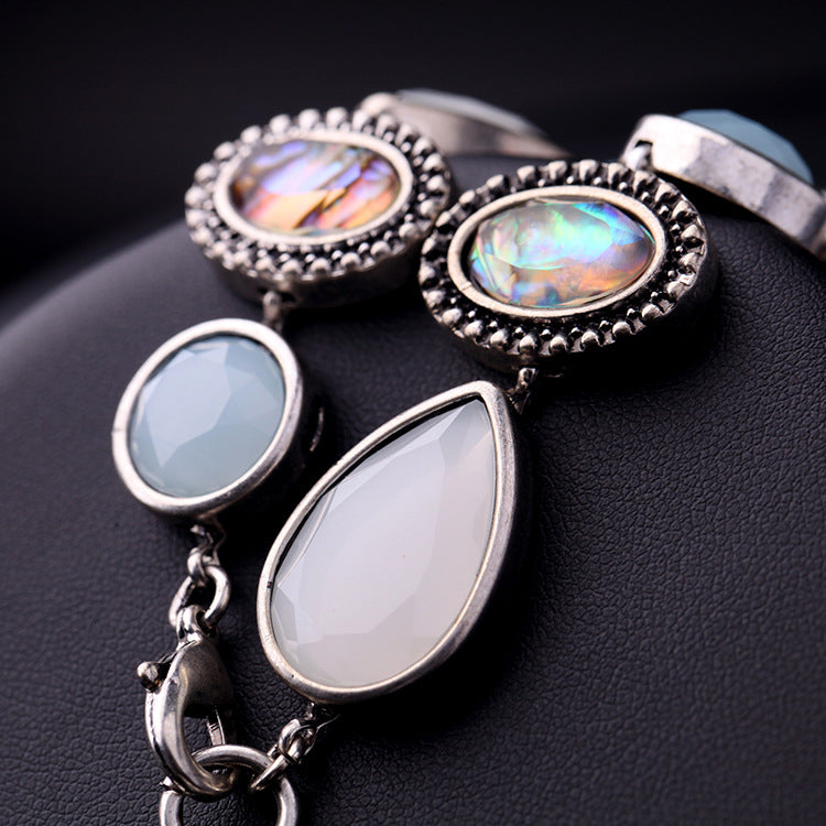 Vintage Gemstone Bracelet - Fresh Style Design