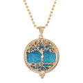 Alloy Tree of Life Essential Oil Diffuser Pendant