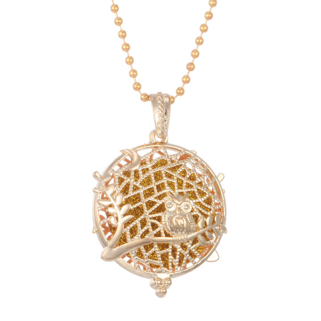 Alloy Tree of Life Essential Oil Diffuser Pendant
