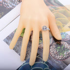 Hollow Titanium Steel Aromatherapy Diffuser Ring