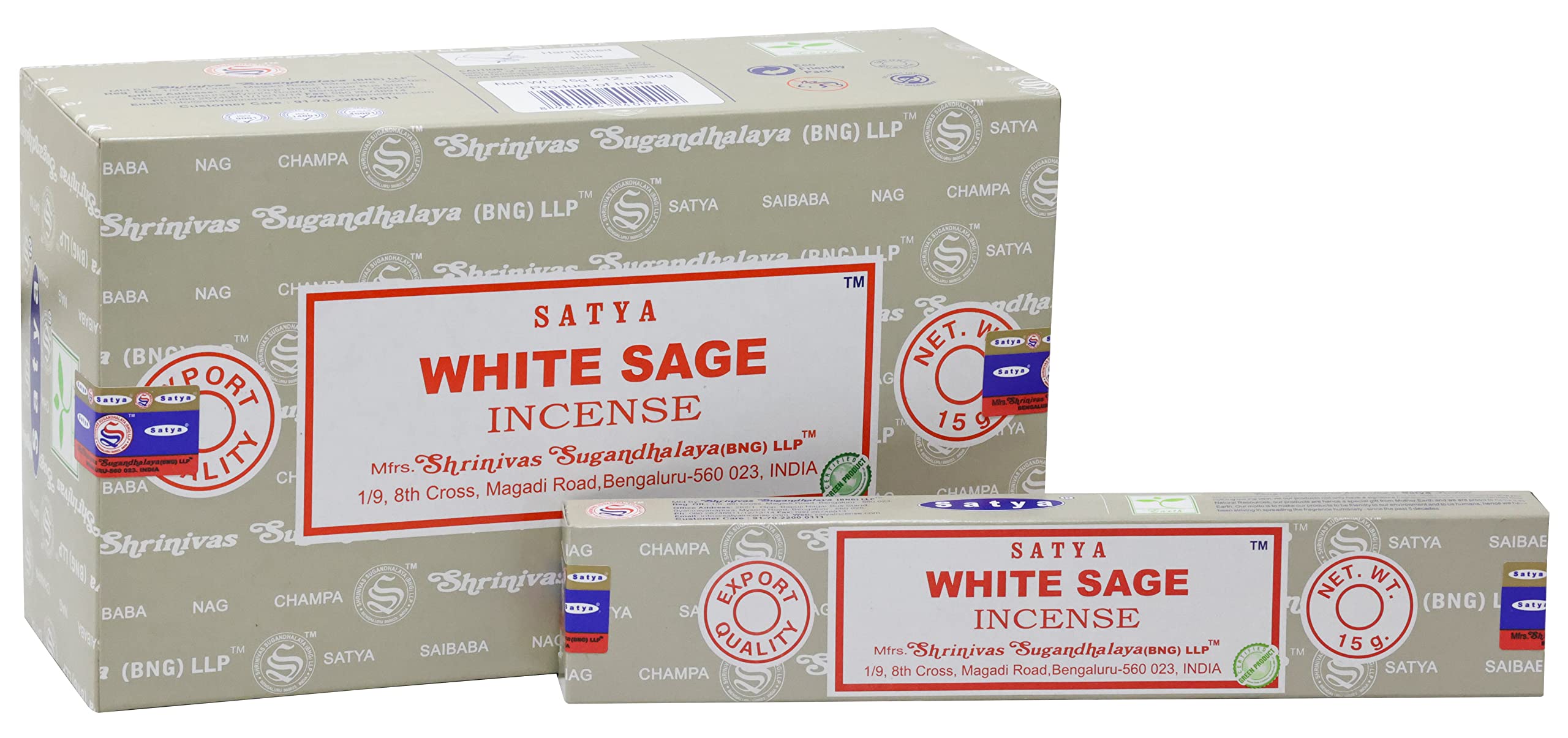 Satya White Sage Incense Sticks