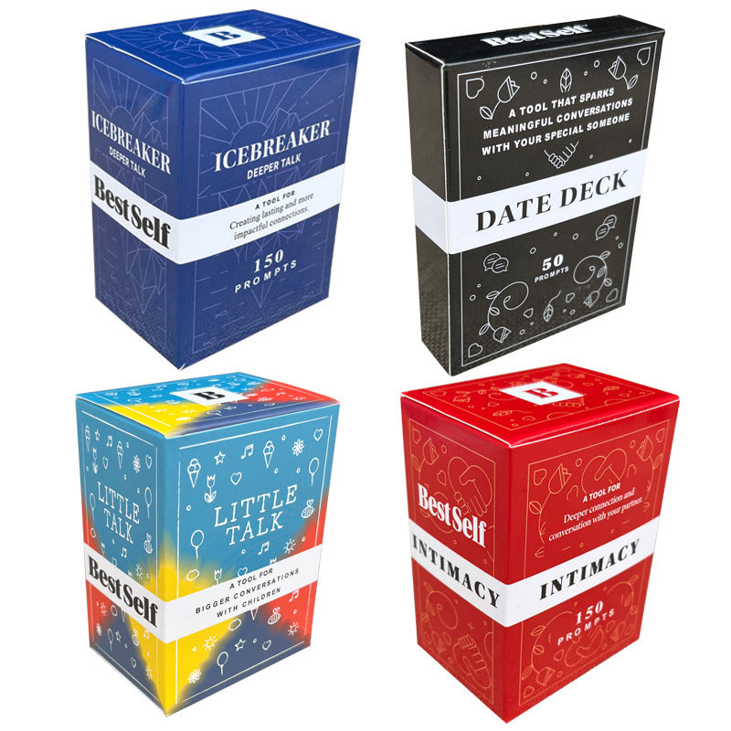 Intimacy Deck by BestSelf - Romantic Couple Card Game