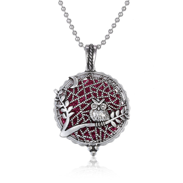 Alloy Tree of Life Essential Oil Diffuser Pendant