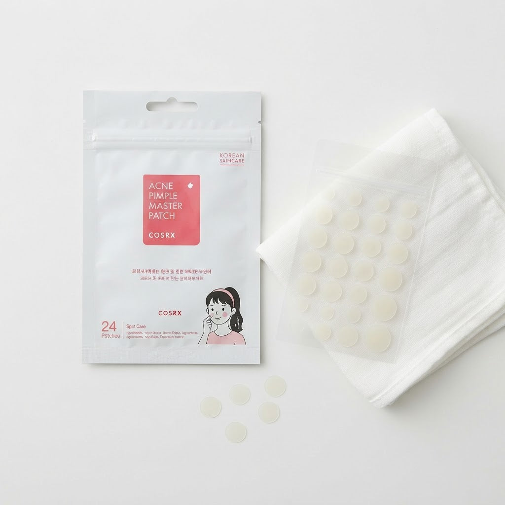 COSRX Acne Pimple Patch (96) Absorbing Hydrocolloid Original 3 Size Patches for Blemishes and Zits Cover Spot Stickers for Face and Body Not Tested on Animals